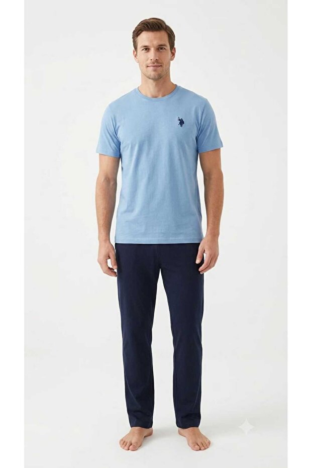 Men's Blue Pajama Set