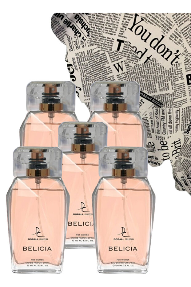 5 قطع عطر بيليسيا 100 مل