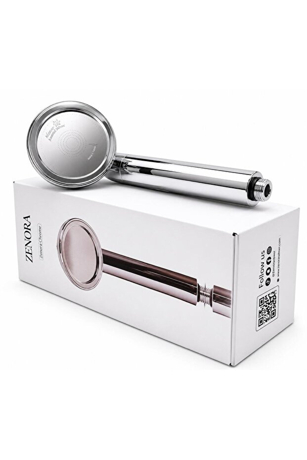 Chrome - Luxury Shower Head with Modern Silver Finish