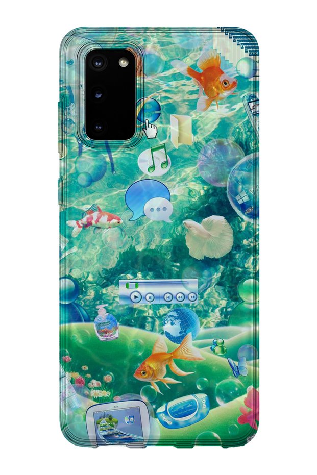 Samsung Galaxy S20 Compatible Printed Transparent Phone Case |   Collection: Aeroglass Mirage