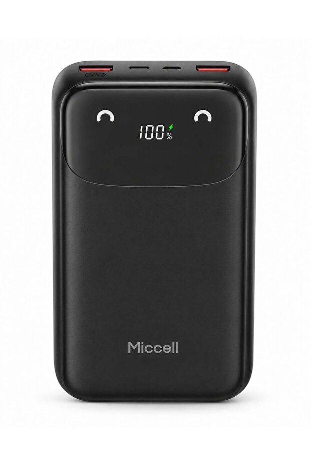 VQ-P16 20000mAh 22.5W Portable Power Bank with Built-in Cables, Slim USB-C Charger