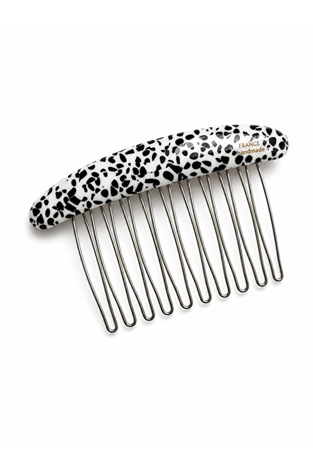 Bone comb bun buckle