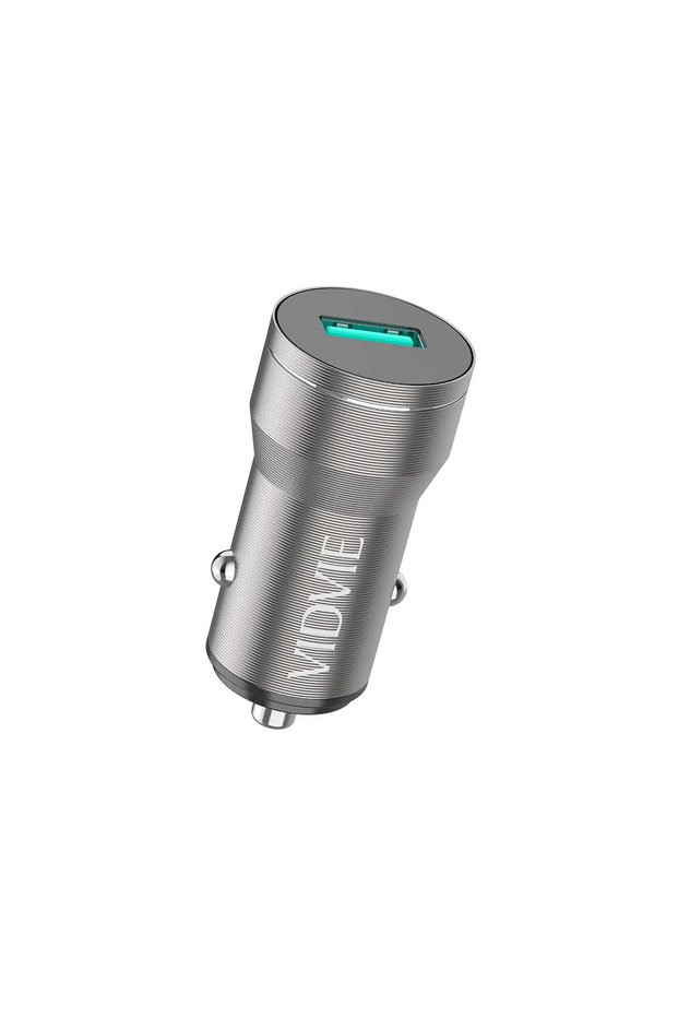 In-Car CC536 Aluminum Alloy QC3.0 Fast Car Charger