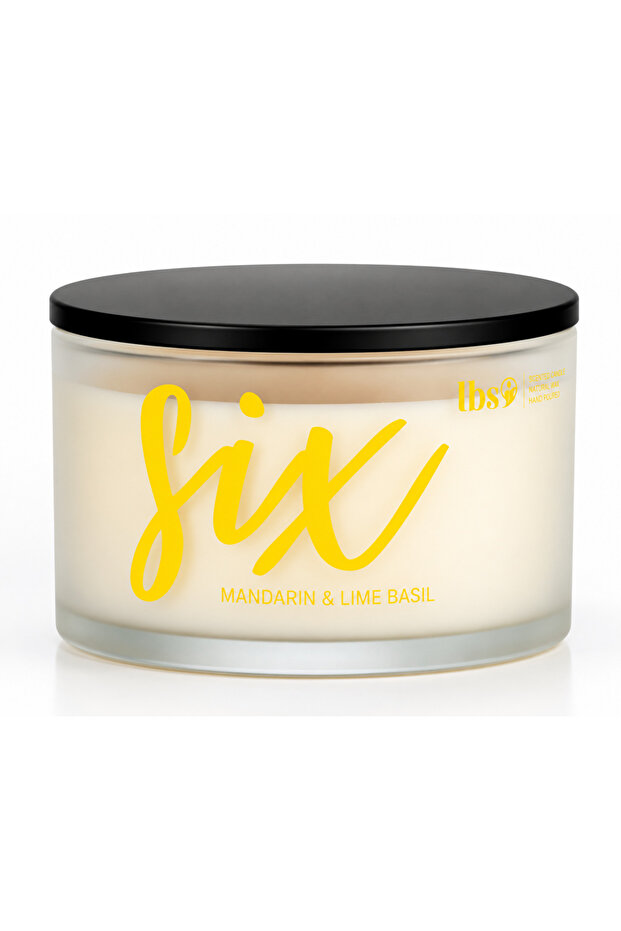 ستة شموع معطرة