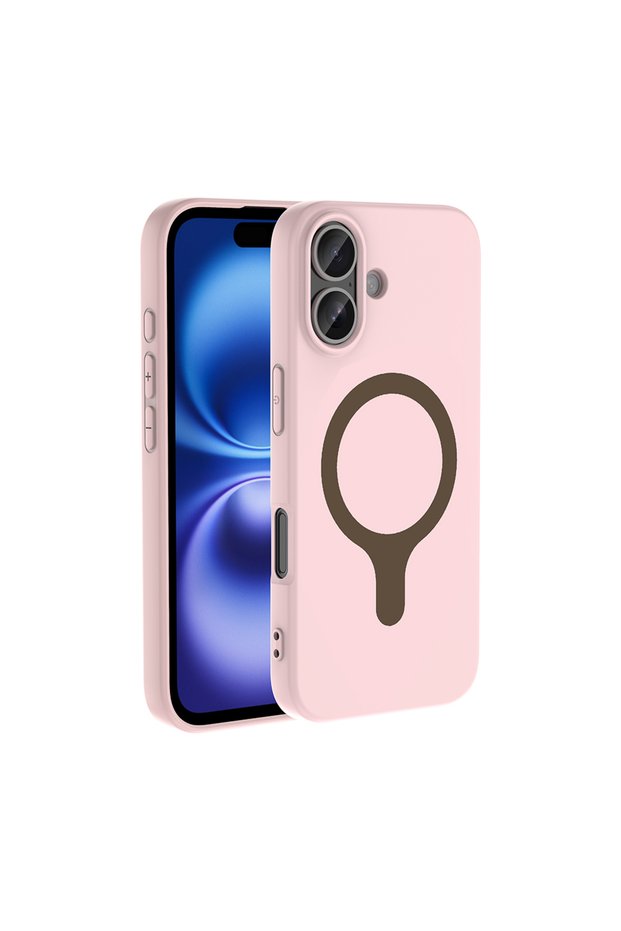 iPhone 17 Case Pastel Color Magsafe Camera Raised Silicone Lckc