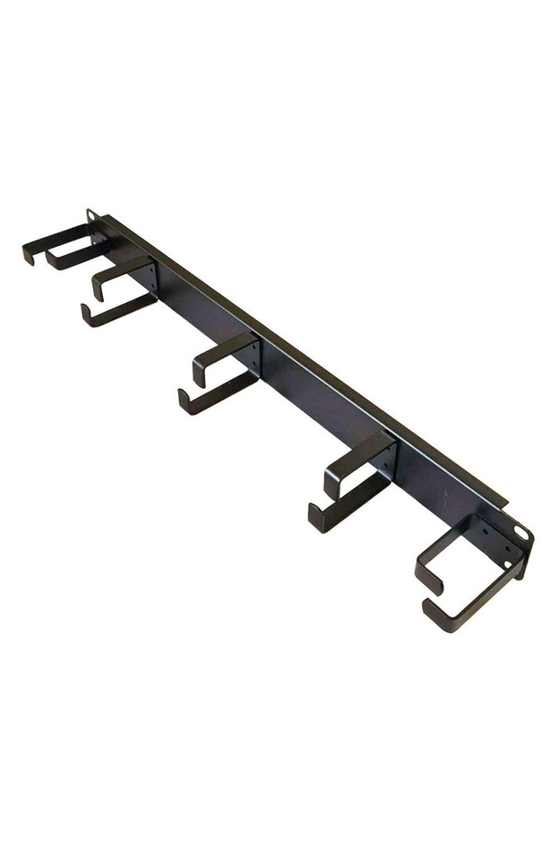 Ods 1U Horizontal Organizer with 5 Metal Hooks 131Ucmv2T