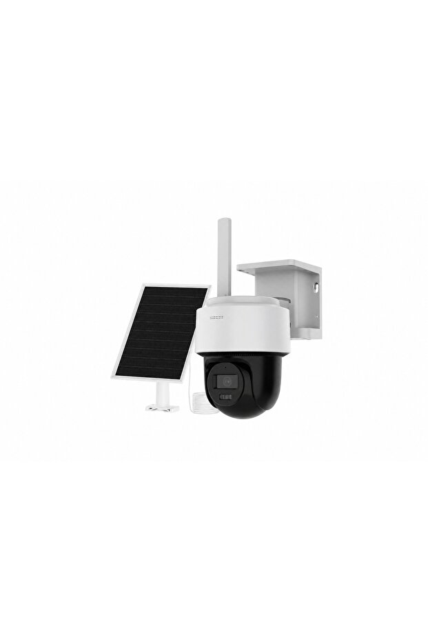 كاميرا IP ذكية هجينة تعمل بالطاقة الشمسية من HILOOK طراز IPC-CFSP4/4G بدقة 4 ميجابكسل وعدسة 2.8 ملم ومدى إضاءة 30 متر