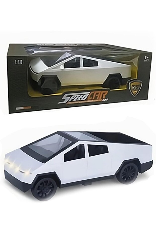 MARTYRA Tesla Cybertruck RC Truck 2.4GHz Remote Control Car – Fast Electric RC Vehicle with LED.