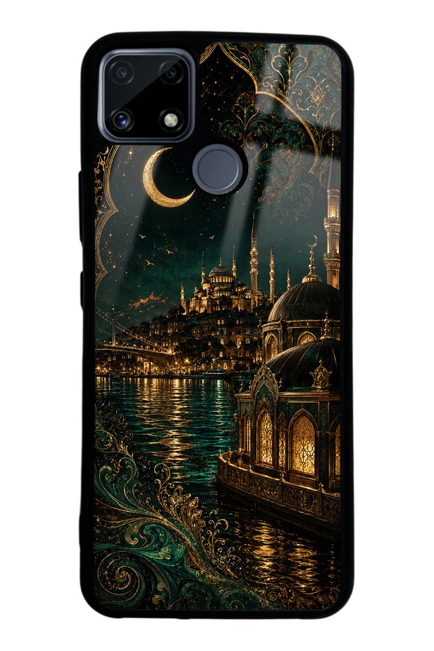 Realme C25 Emerald Bosphorus Palace Design Glossy Phone Case