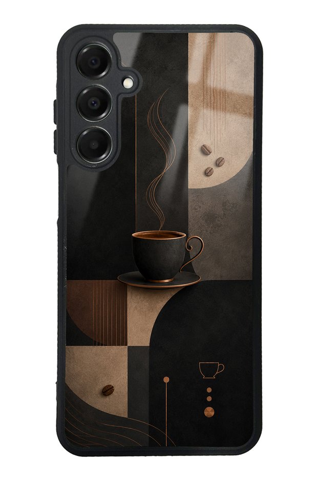 Samsung A16 Noir Mocha Coffee Design Glossy Phone Case