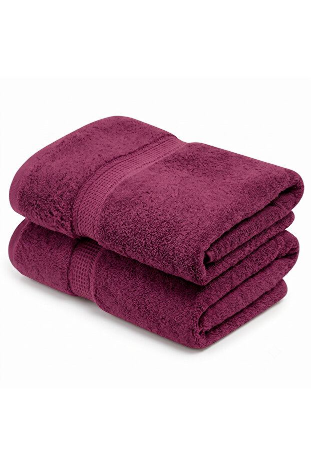 Bath Towel 100% Cotton 2-Piece Shower Towel 90X150 cm