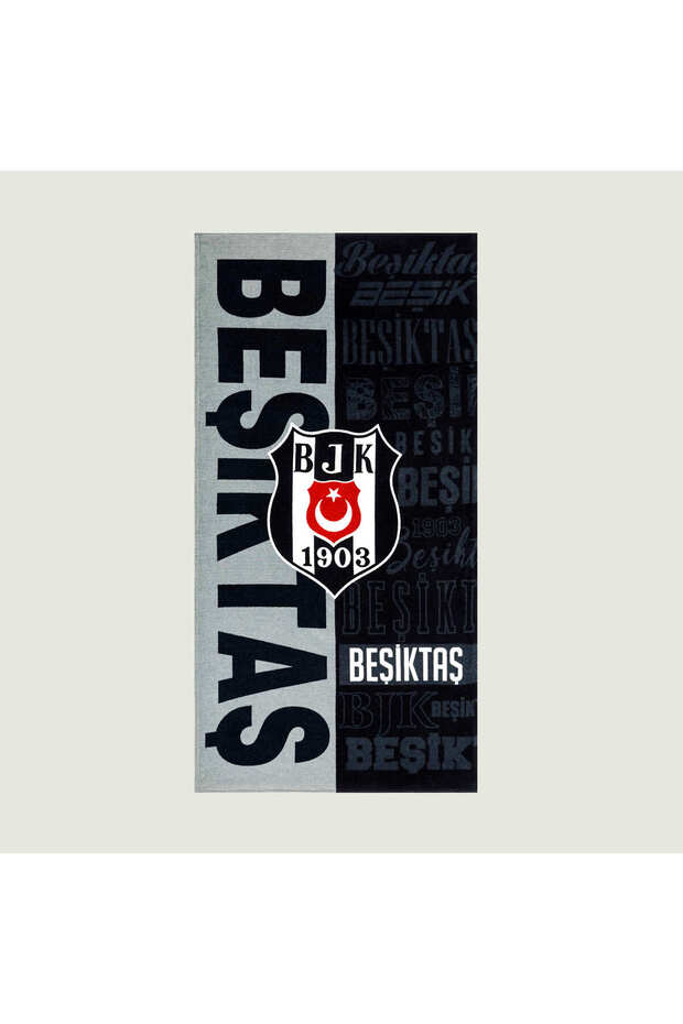 Licensed Beşiktaş Logo Beach Towel