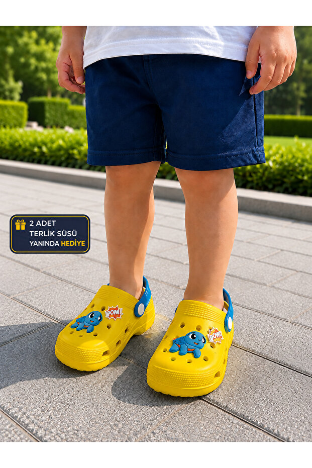 Children's Cross Slippers with 2 Slippers and Ornament Gift