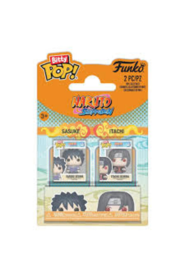 Bitty Pop Animation Naruto Shippuden Sasuke & Itachi 2Pk