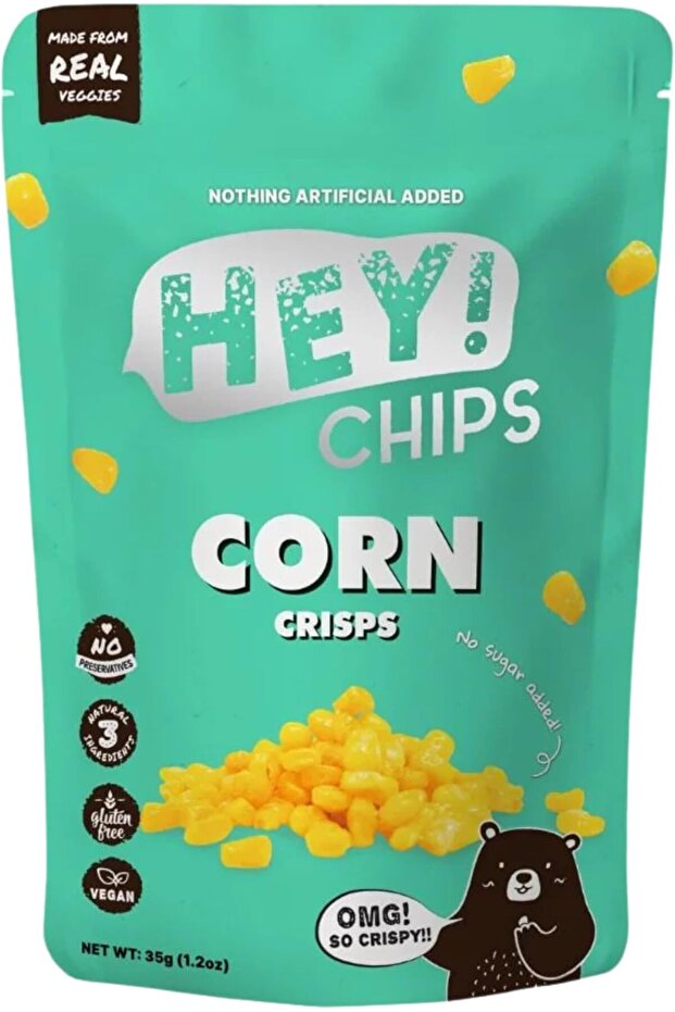 Hey! Corn Crisps (35g)