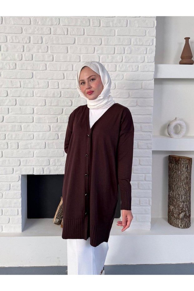 Women's Hijab Knitwear Cardigan