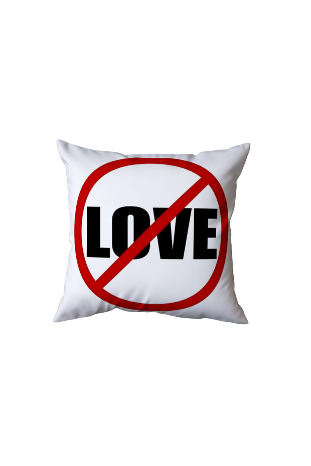 Love Is Forbidden Iconic Pillow, Funny Gift