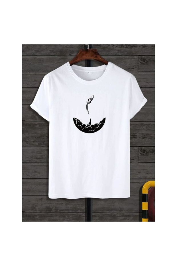Calle Unisex Colorful Oversize Printed T-Shirt Streetwear Comfortable Fit Daily Premium