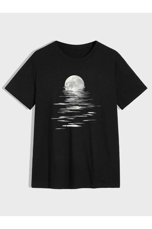 Calle Unisex Colorful Oversize Printed T-Shirt Streetwear Comfortable Fit Daily Premium