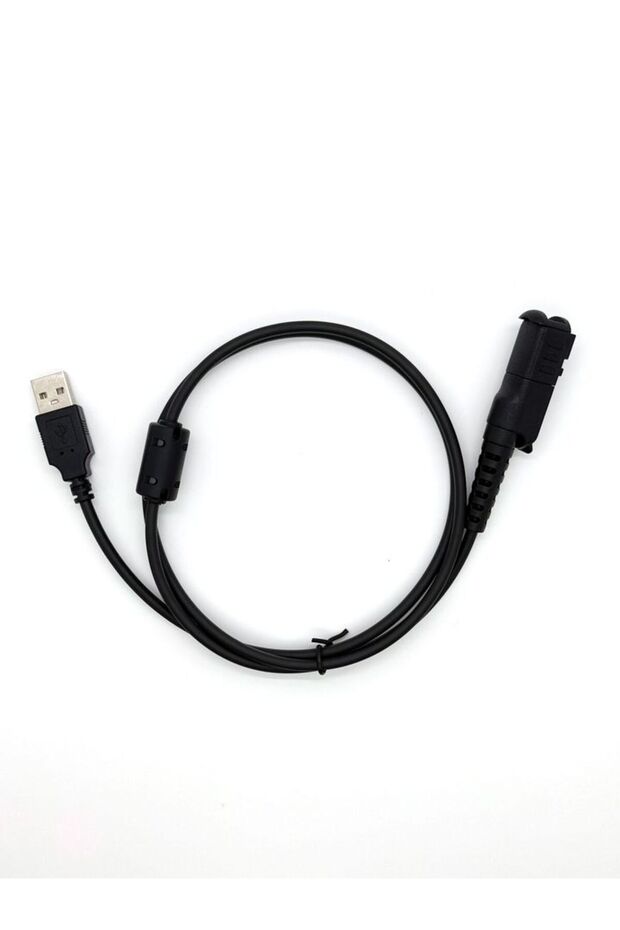 كابل برمجة USB أسود من BAOFENG لأجهزة DP2400 وDP2600e وXPR3300 وXPR3500e وDEP550 وDEP570e وDP3441 وDP3661