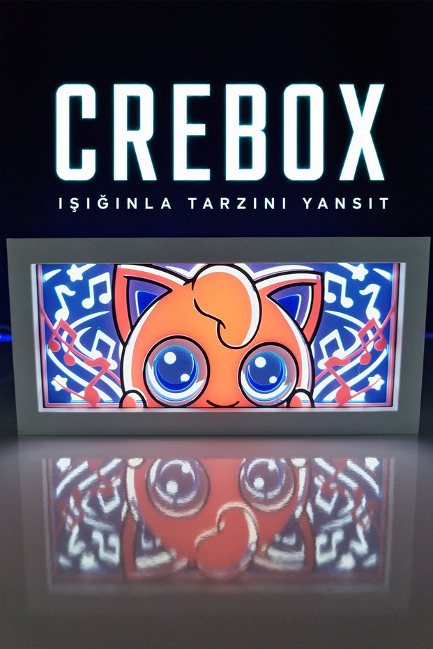 Crebox- Puff - Illuminated Decorative Frame