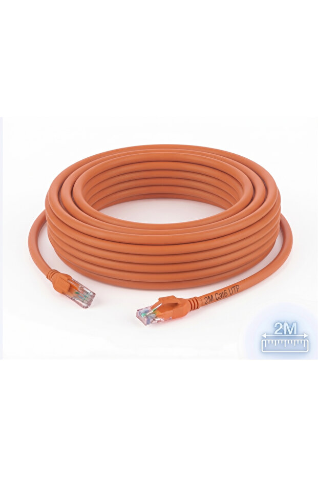 Cat6 Patch Cable 2 Meters Rj45 Ready with Two Stripped Ends 1000 Mbps