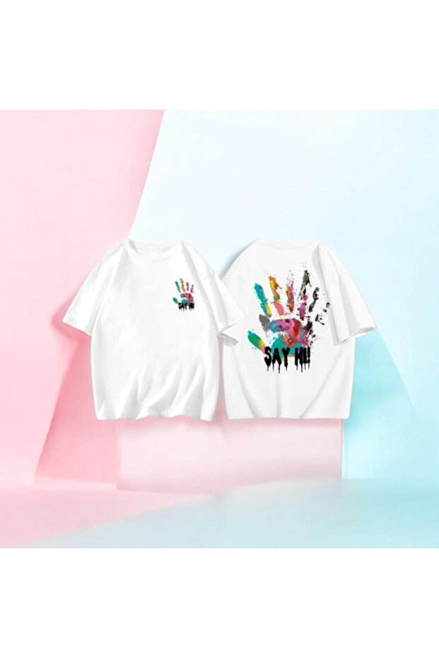 Unisex Printed oversized T-shirt