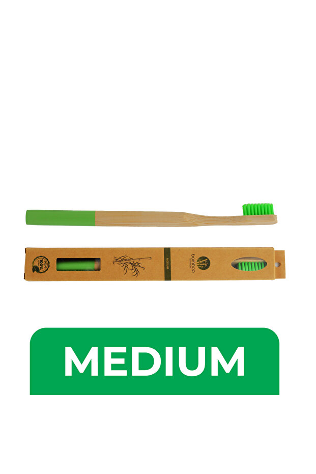 TOOTH BRUSH GREEN MEDIUM