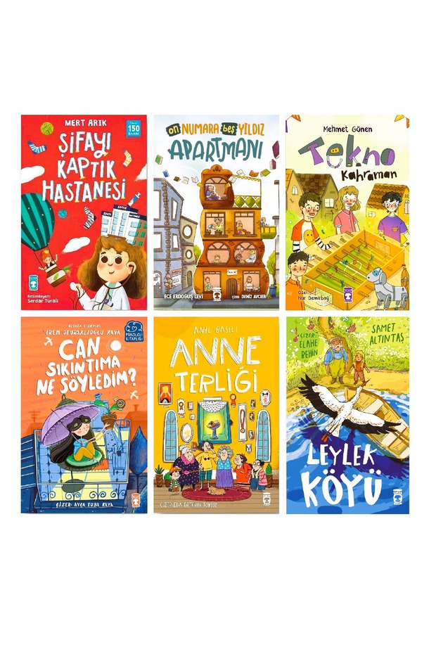 2Nd and 3Rd Grade Reading Anne Terliği Anıl Basılı Şifayı Kaptık Hastanesi On Numara Beş Yıldız Apartmanı Tekno Kahraman Can Sıkıntıma Ne Söyledim Leylek Köyü 6 Kitap