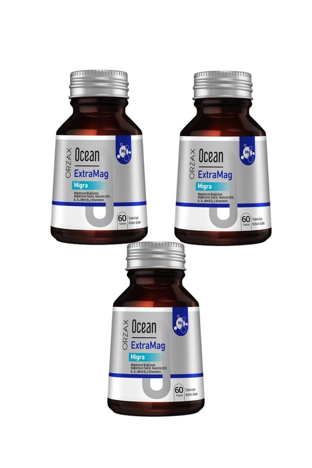 Ocean Extramag Migra 60 Tablets 3 Pack