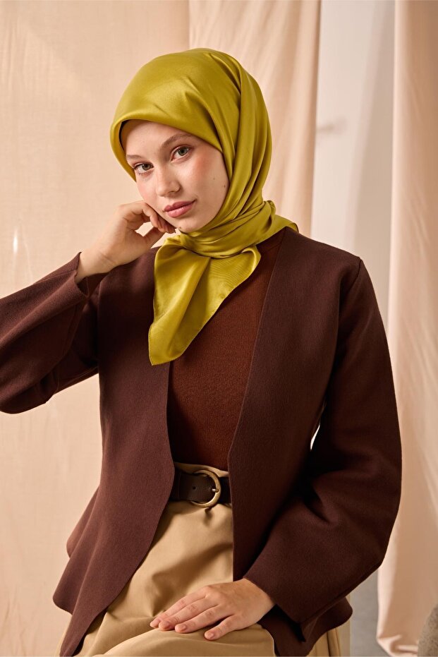 وشاح مسطح لامع 75006-77