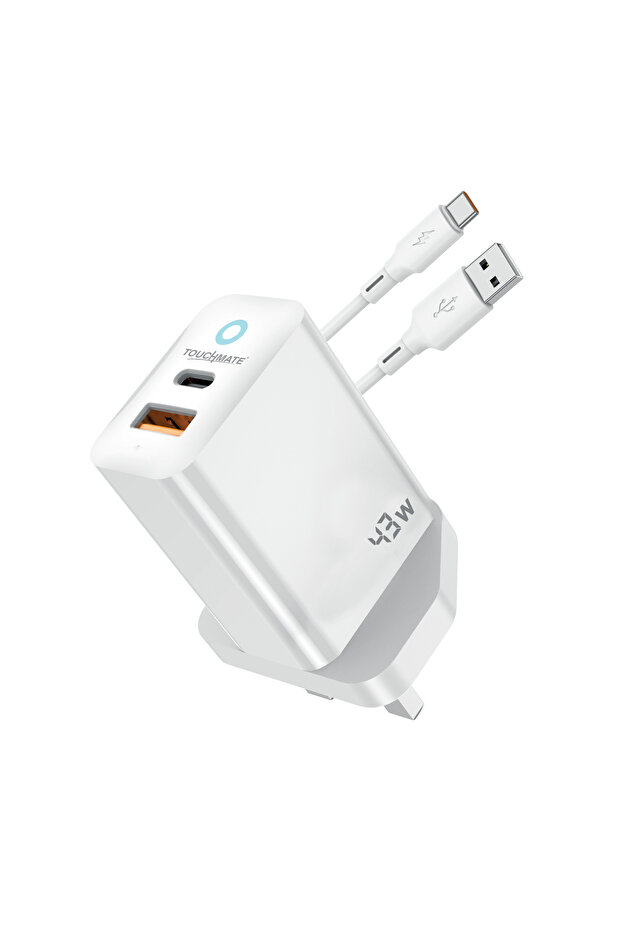 Super Fast 43W PD Charger with Type-C Cable