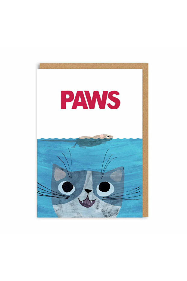 تصميم أنجيلا روزيلاار لبطاقة بريدية مقاس A6 Paws 9448