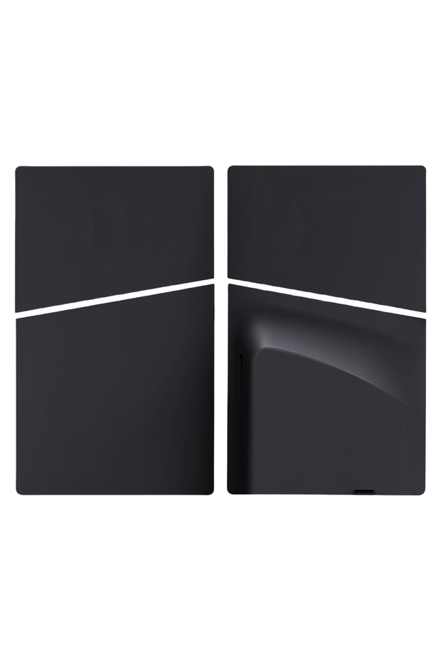 VODOOL Black ABS Hard Case Replacement Faceplate Shockproof Side Plate Shell Faceplate Case Cover fo