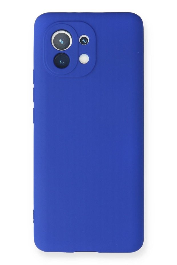 Compatible Case for Xiaomi Mi 11 Yumauask Colorful Flexible Premium Rubber Silicone - Navy Blue