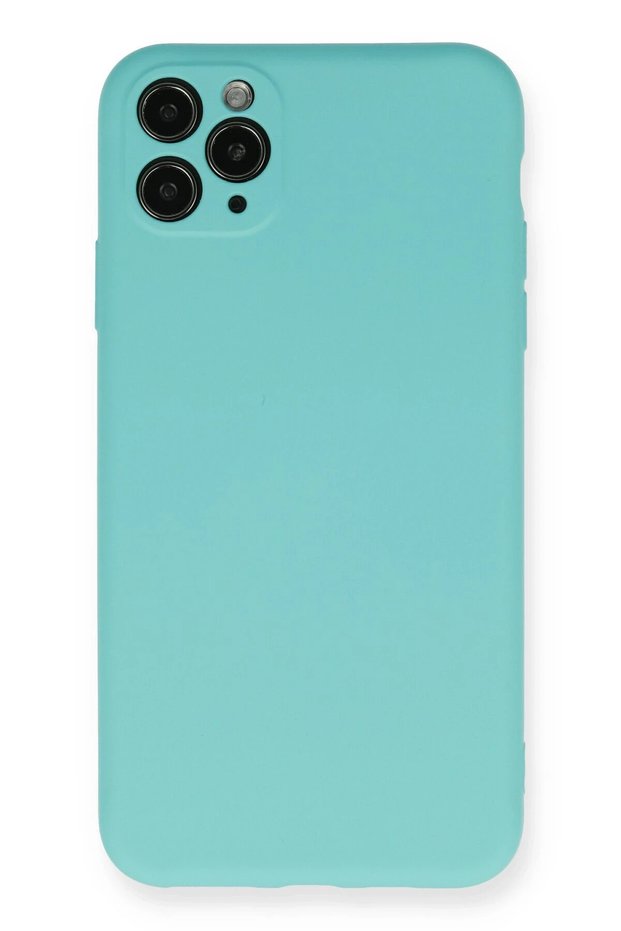 Aconcept iPhone 11 Pro Max Case Nano Inside Velvet Silicone (113949) - Turquoise