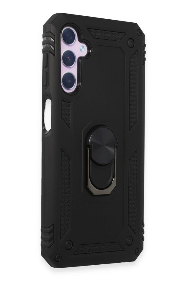Aconcept Galaxy A14 4g Case Sofia Ringed Silicone Cover (214033) - Black