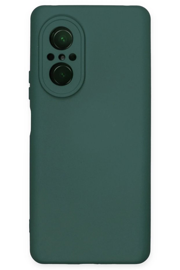 Aconcept Nova 9 Se Case Nano Inside Velvet Silicone - (232033) Dark Green