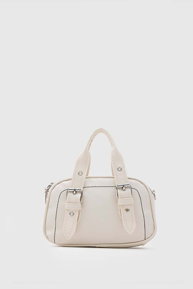 Rode Vintage Handbag and Crossbody Bag Cream
