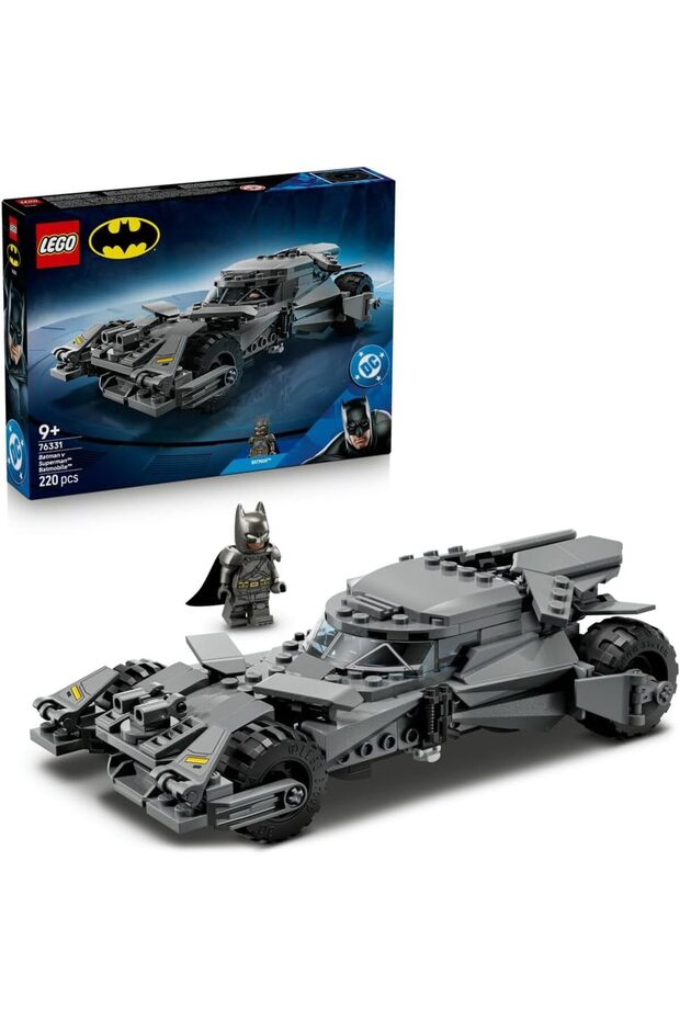 DC Batman vs Superman Batmobile, 220 Pieces - 1