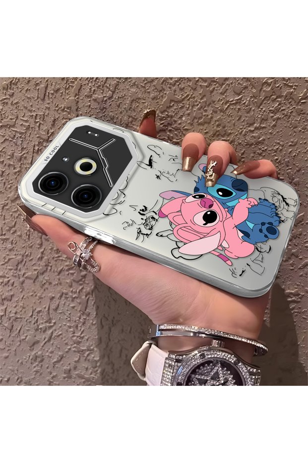 Tecno Pova 6/Pova 6 Pro 5g Compatible High-Quality Cartoon Printed Case, Stylish Versatile Full Coverage
