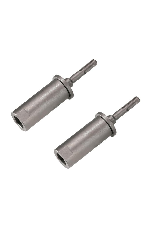 2-piece set of detachable pile driving hammers, non-jamming rebar driving hammers, with mechanical anchors, for fences and tents.