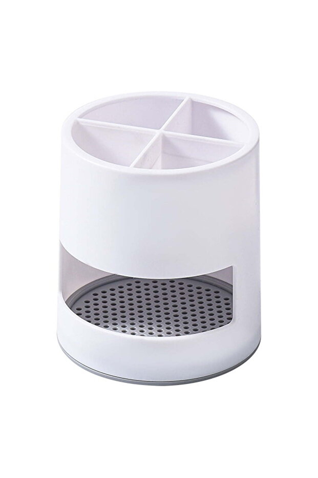 Toothbrush holder, bathroom toothbrush holder, toothbrush holder with drainage function, 4-compartment toothbrush and toothpaste organizer