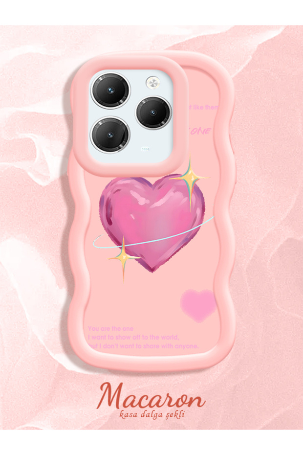 Infinix Hot 40/40 Pro Compatible Case with Sweet Pink Heart Motifs in Three Color Options