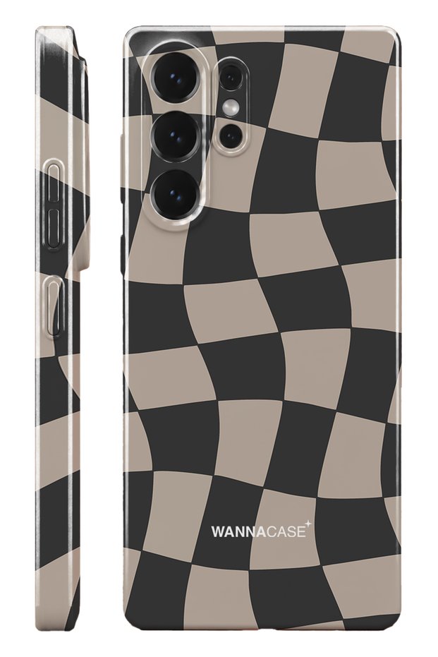 Samsung S26 Ultra Checkmate Classic Essential Slim Full Coverage Glossy Print Hard Phone Case with Camera Protection