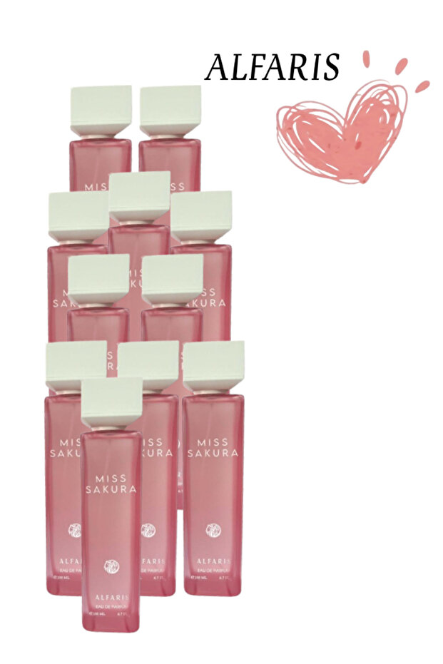 11 Pieces Miss Sakura Perfume 200ML