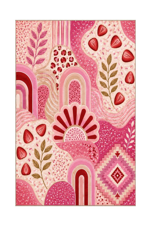 Aura Traditional Patterned Modern Woven Base Decorative Carpet Aura4021
