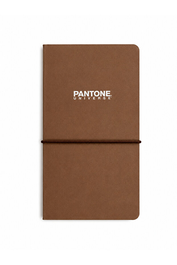 Cardboard Cover Stitched Brown Notepad 38 Sheets 8X17