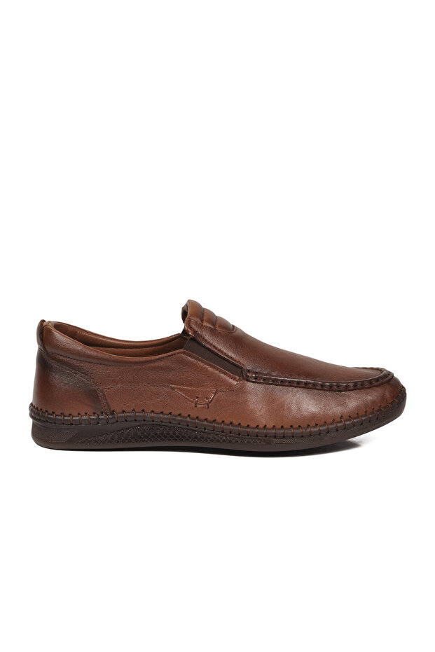 Walnut Men's Smart Casual Shoes Genuine Leather Memory Comfortable Sole Stylish Loafer M741 m