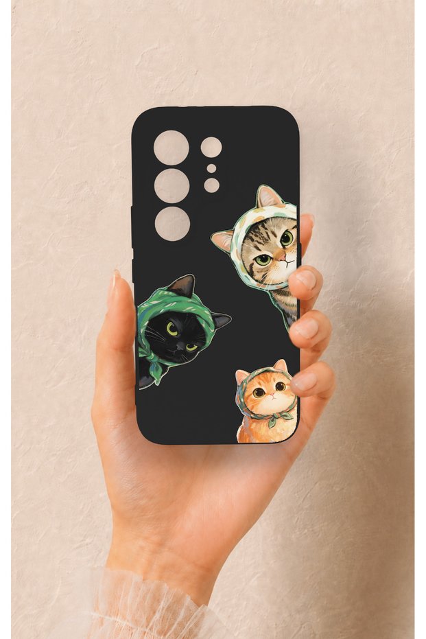 Tecno Camon 50 Pro 4g Compatible Cat Team Patterned Silicone Case